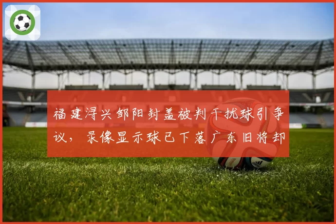 福建浔兴邹阳封盖被判干扰球引争议，录像显示球已下落广东旧将却曾获好帽